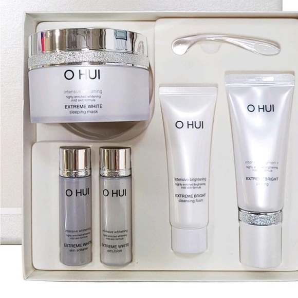 OHUI Extreme White Sleeping Mask Cream - 100ml special set